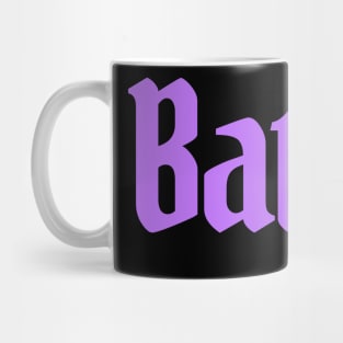 Batty Halloween Goth Mug